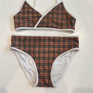 Burberry Kids Swim Bikini - Classic Check